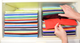 Органайзер для хранения одежды футболок Ezstax T-Shirt Organizing System 10 штук в комплекте, прозрачный - изображение 5