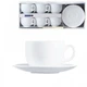 Сервіз кавовий Luminarc Essence white 90 мл 12 предметів P3404 LUM - зображення 1