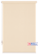 Ролета тканевая INROLL Есо-Mini 42,5х165 см Len Кремово-розовый 2070 - изображение 1