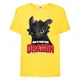 Футболка детская Как приручить дракона (DRAGONS) желтая (dragon-05-yellow) 116 см. - изображение 1