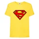 Футболка дитяча Марвел (Marvel & DC) жовта (superman-001-yellow) 116 см - зображення 1