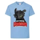 Футболка дитяча Як приручити дракона (DRAGONS) світло-блакитна (dragon-05-blue) 104 див. - зображення 1