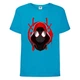 Футболка детская Марвел (Marvel & DC) голубая (spiderman-001-blue) 164 см - изображение 1