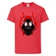 Футболка детская Марвел (Marvel & DC) красная (spiderman-001-red) 128 см - изображение 1