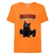 Футболка детская Как приручить дракона (DRAGONS) орнжевая (DRAGONS-002-orange) 140 см - изображение 1