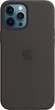 Панель Apple MagSafe Silicone Case для Apple iPhone 12 Pro Max Black (MHLG3) - зображення 1