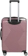 Чемодан на 4-х колесиках G&D Polo Suitcase Model 600 размер L 50 x 32 x 77 см Розовый - изображение 2