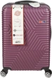 Чемодан на 4-х колесиках G&D Polo Suitcase Model 600 размер M 45 x 30 x 67 см Фиолетовый - изображение 3