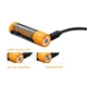 Акумулятор 18650 Fenix 3500 mAh Li-ion з USB зарядкою ARB-L18-3500U - изображение 6