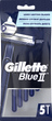 Одноразові станки для гоління (Бритви) чоловічі Gillette Blue 2 5 шт (7702018849031) - зображення 2