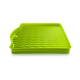 Сушарка для посуду MVM 455x358x35мм пластикова зелена DR-01 GREEN - зображення 4