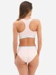 Спортивный бюстгальтер Apriori Sport Фламинго AU-0310012 XS Светло-розовый (ROZ6400038988) - изображение 2