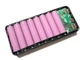 Корпус для PowerBank 8x18650 3A 2хUSB, Micro-USB, Type-C, PD QC3.0 Lightning (803083050) Черный - изображение 2