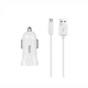 Автомобильное ЗУ Hoco Z2A (2USB/ 2.4A) + Cable Micro USB White - изображение 1