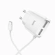 Зарядное устройство Hoco C59A Mega joy (2USB/ 2.4A) + Cable Micro White - изображение 1