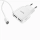 Зарядное устройство Hoco C59A Mega joy (2USB/ 2.4A) + Cable Micro White - изображение 2