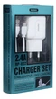 Зарядний пристрій Remax RP-U22a 2.4A 2USB + Cable Type-C white - зображення 4