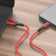 Кабель USB Hoco U79 Admirable Micro 2.4A Красный - изображение 2