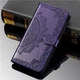 Протиударний Шкіряний Чохол (книжка) Art Case з візитницею для ZTE Blade V2020 Smart Фіолетовий - зображення 4