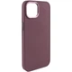 TPU чехол Bonbon Metal Style для Apple iPhone 12 Pro / 12 (6.1") Бордовый / Plum - 00000055081_6 - изображение 1