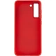 Протиударний TPU чохол Bonbon Metal Style для Samsung Galaxy S23+ Червоний / Red - зображення 3