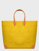 Сумка пляжна Le Comptoir de la plage Tamatave SGM кошик з рафії велика ручна робота One size Safran (ZIK0000018041) - зображення 2