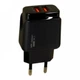 Сетевое зарядное устройство Veron VR-C12L set Lightning 2 USB 2.4A Black (752904) - изображение 3