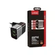 СЗУ & Кабель Ldnio A2206Q Micro для зарядки на 2 USB 2.4 A чёрный серебристый (717615) - изображение 3