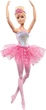 Лялька Барбі балерина блондинка у світному рожевому платті Barbie Dreamtopia Twinkle Lights Posable Ballerina - зображення 4