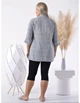 Костюм туника, бриджи Juliet de Luxe 2XL сірий з чорним 33564 - изображение 2