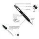 Мини видеокамера - ручка с потайной камерой, микрофоном, картой памяти 32 Gb W8 VIDEO SHOOTING PEN HD 1080P - изображение 7