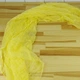 Марля фарбована кольорова для предметної фотозйомки (фотофон з марлевого відрізу 50х80 см) Жовтий - зображення 3