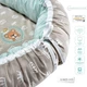 Кокон-позиционер для новонарожденных корона мята/корона беж(8-31558*001)TM IDEIA - изображение 3