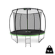 Батут Outtec Premium 10ft (312 см) черно-зеленый с внутренней сеткой: до 150 кг, для детей, взрослых, дачи, улицы - изображение 6