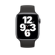 Силиконовый монобраслет для Apple Watch 42/44/45 mm 180 mm Черный - изображение 2