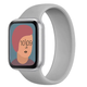 Силиконовый монобраслет для Apple Watch 42/44/45/49 mm 170 mm Серый - изображение 1