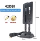 Антенна 3G 4G LTE+ 5G TS9 x2 42 дБ MIMO 2x2 5 м Чорная - изображение 5