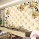 3D Фото Обои PHOTODECOR "3D Виньетки и золотые розы" - изображение 1