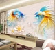 3D Фото Обои PHOTODECOR "Рыбки и цветы" 1 кв.м. - изображение 3