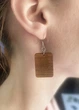 Серьги деревянные (американский орех :: модель 2) - изображение 3
