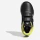 Buty sportowe chłopięce na rzepy adidas Tensaur Sport 2.0 CF GW6441 34 Czarne z żółtym (4065426084627) - obraz 5