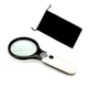 Ручна лупа Magnifier кратність Х3, Х45 зі світлодіодним підсвічуванням - зображення 3