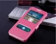 Чохол Window для Meizu M5C книжка з віконцем Pink Без бренду - зображення 2