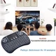 Беспроводная мини клавиатура с тачпадом и подсветкой Keyboard i8mini/08MWK LED для смарт ТВ/ПК/планшетов/телефонов Черная - изображение 2