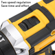Аккумуляторная дрель в чемодане с 2 аккумуляторами XPRO Power Drill 1344-1, черный (42650-1344-1_861) - изображение 7