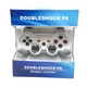 Бездротовий ігровий геймпад Doubleshock PS3/PC акумуляторний джойстик з функцією вібрації для PlayStation 3 Сріблястий - зображення 2
