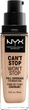 Podkład w płynie NYX Professional Makeup Can\'t Stop Won\'t Stop 24-Hour Foundation 06 Vanilla 30 ml (800897157210) - obraz 2