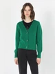 Кардиган вязаный женский Colin's CL1060698-GRN S Green (8683197338945) - изображение 3