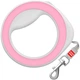 Поводок для собак WAUDOG R-leash светоотражающая лента XS-M до 40 кг 2.9 м розовый (81277) - изображение 1