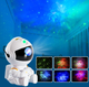 Проектор звездного неба, ночник лазерный на пульту Astro Star Mini - White Космонавт (Cветильник LED ночник) - изображение 4